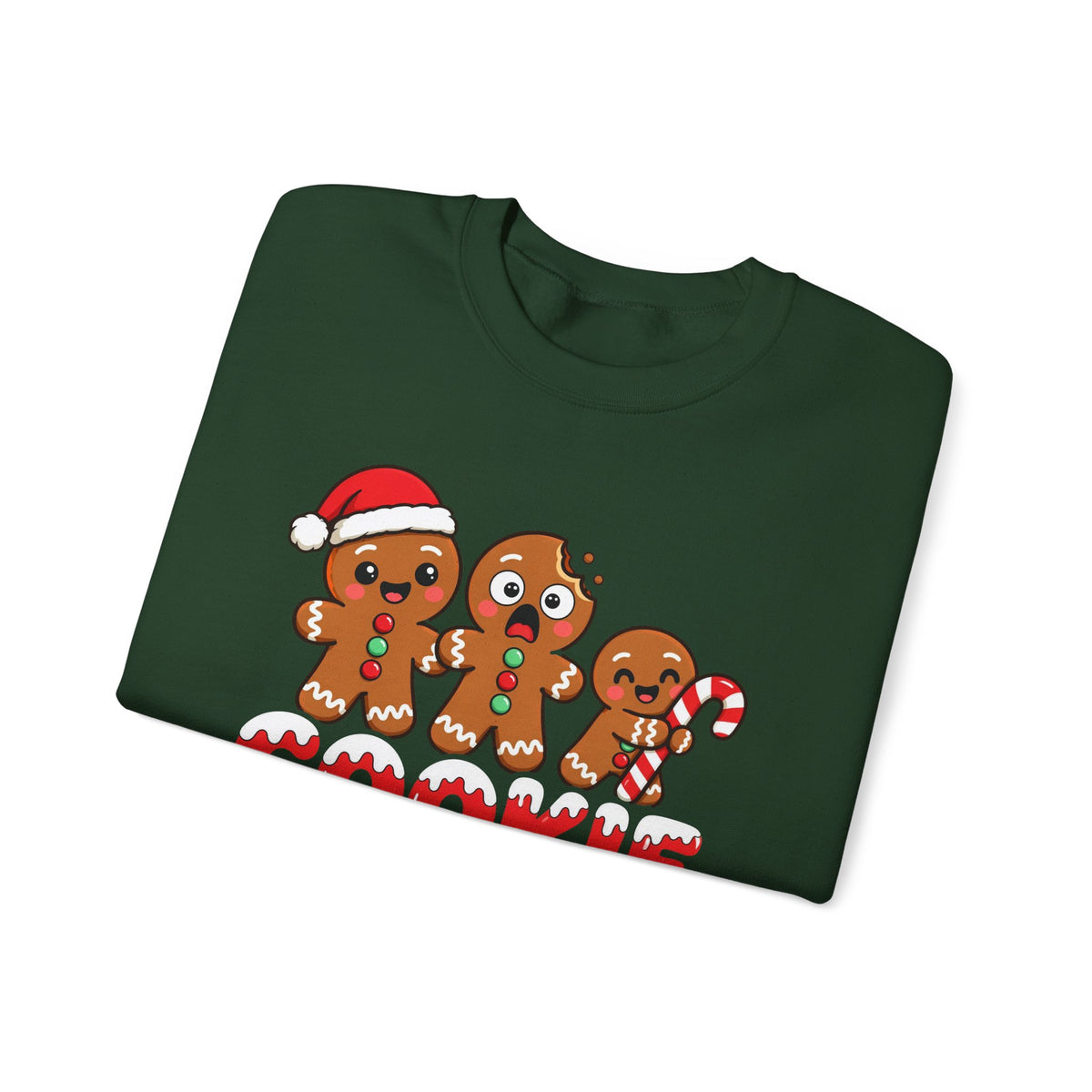 Cookie Crew Christmas Sweatshirt | Cute Gingerbread Crewneck | Matching Family Christmas