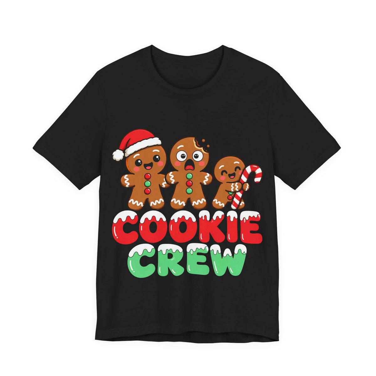 Cookie Crew Christmas Shirt | Cute Gingerbread Tee | Matching Family Christmas T-Shirt