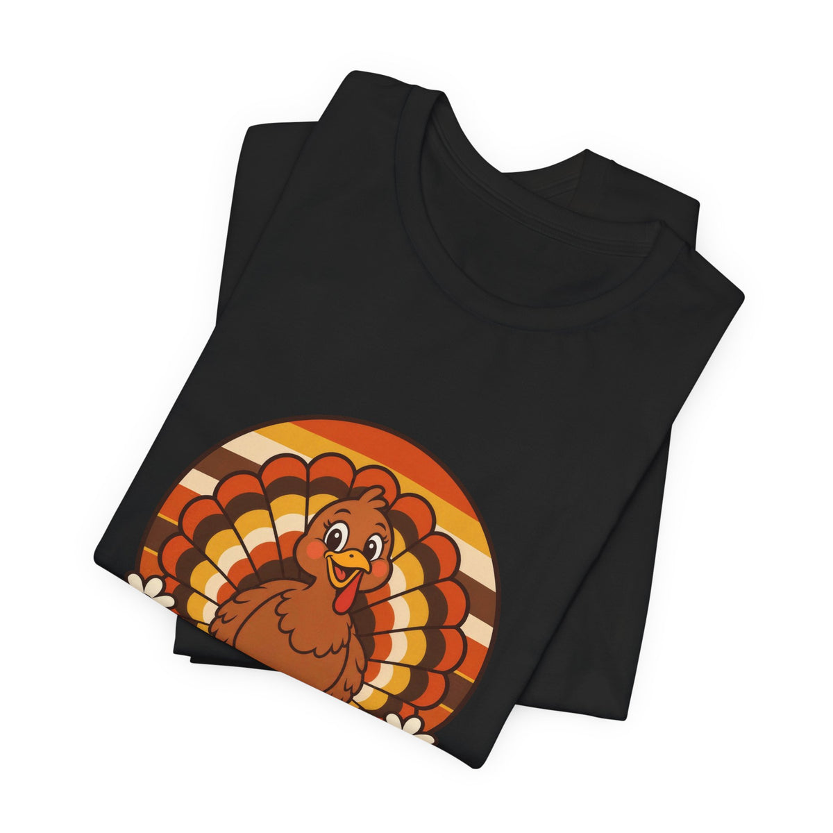 Gobble Squad Matching Family Thanksgiving Shirt | Retro Turkey Tee | Groovy Fall T-Shirt