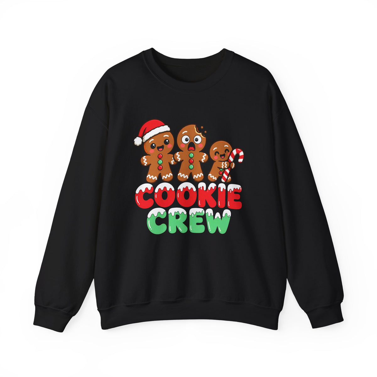 Cookie Crew Christmas Sweatshirt | Cute Gingerbread Crewneck | Matching Family Christmas