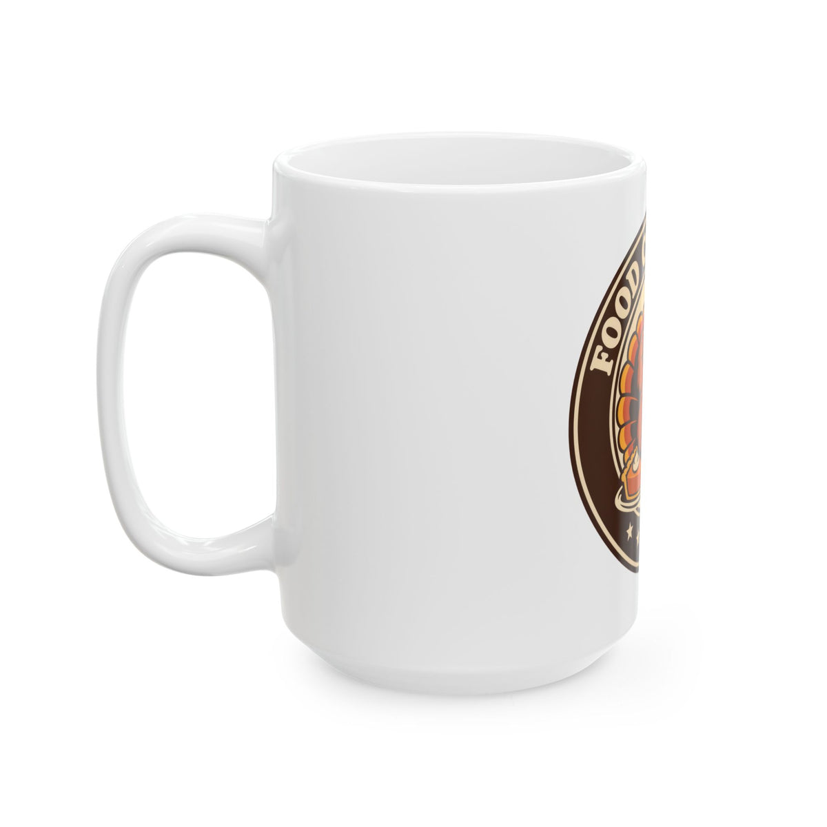 Food Coma Club Mug | Funny Thanksgiving Coffee Mug | Sleepy Turkey 11oz & 15oz