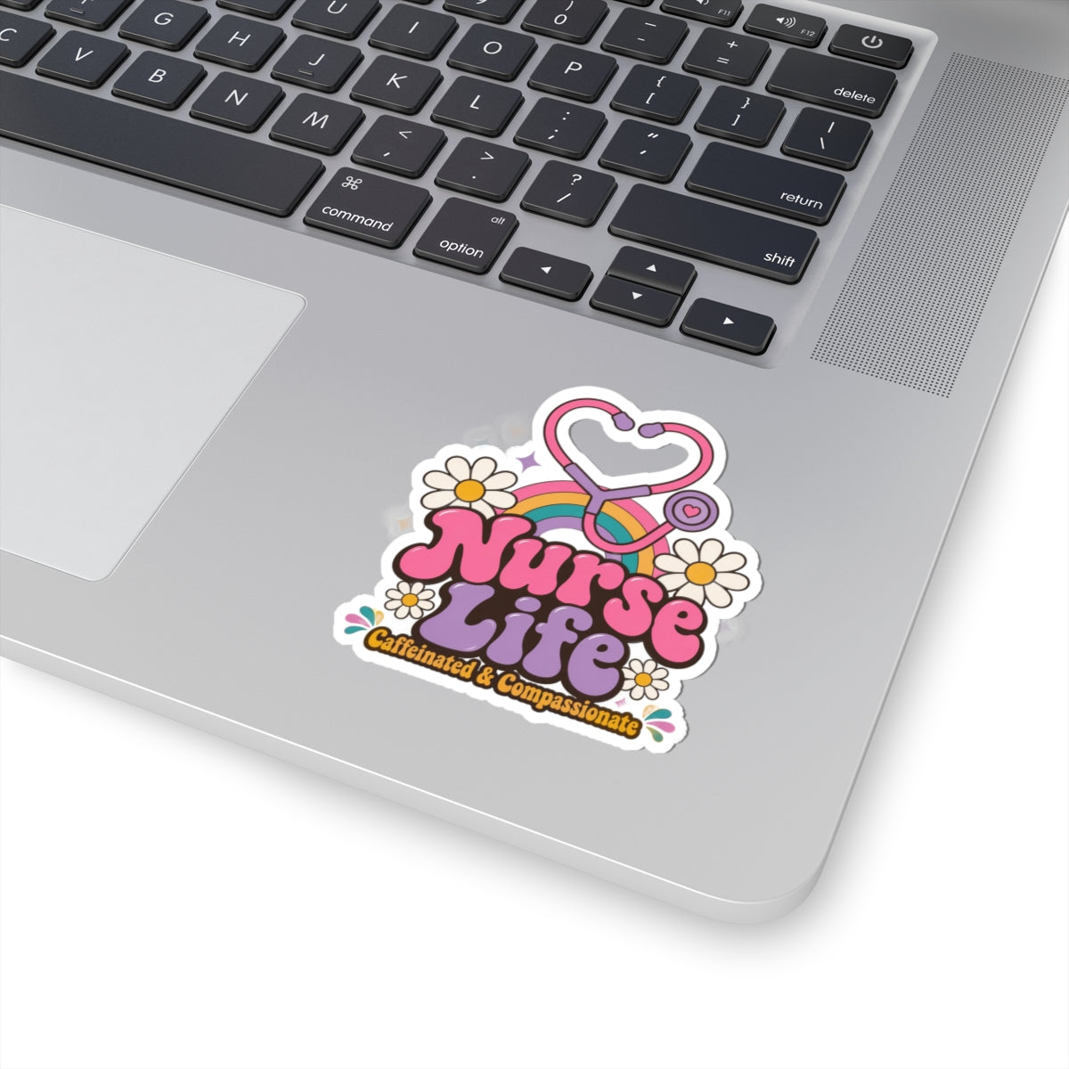 Nurse Life Sticker - Retro Groovy Nurse Decal