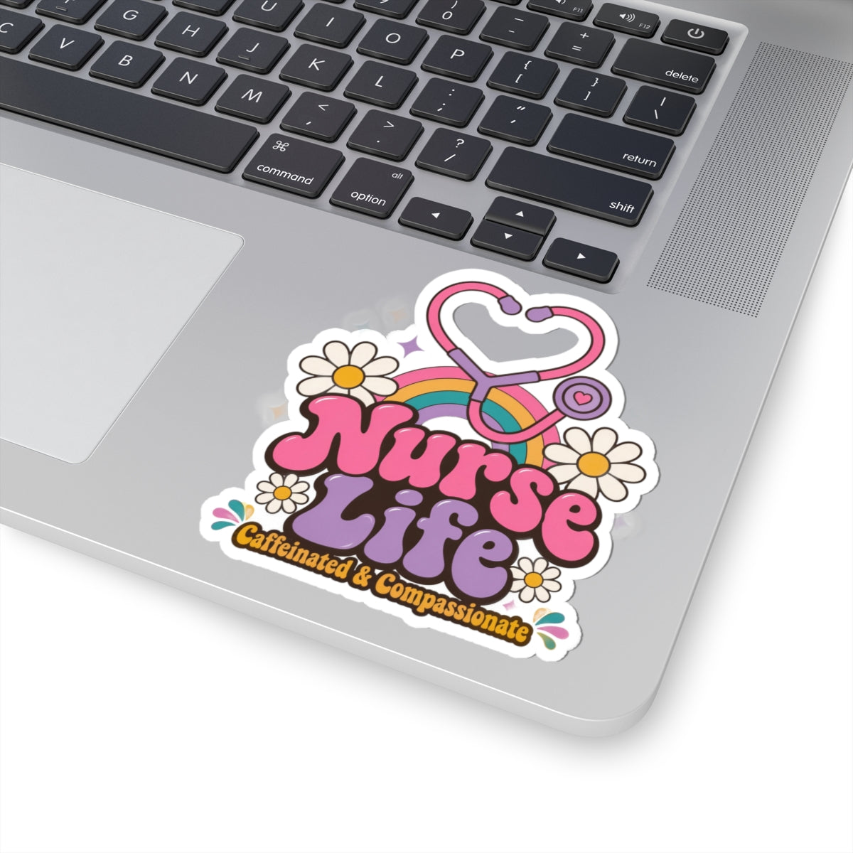 Nurse Life Sticker - Retro Groovy Nurse Decal