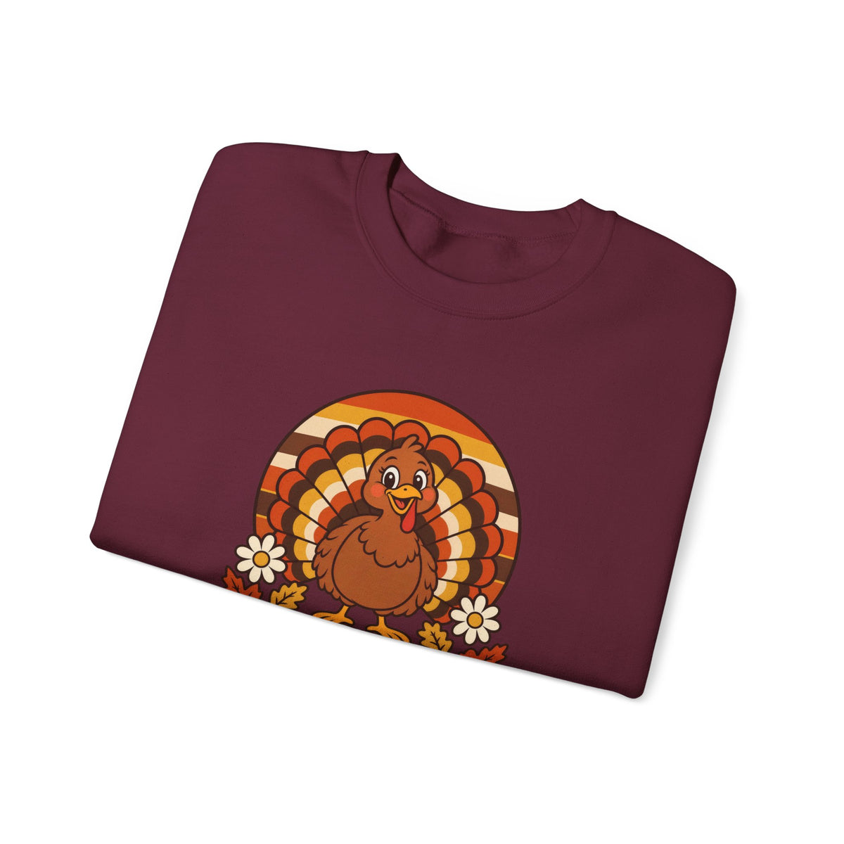 Gobble Squad Thanksgiving Sweatshirt | Retro Turkey Crewneck | Matching Family Fall