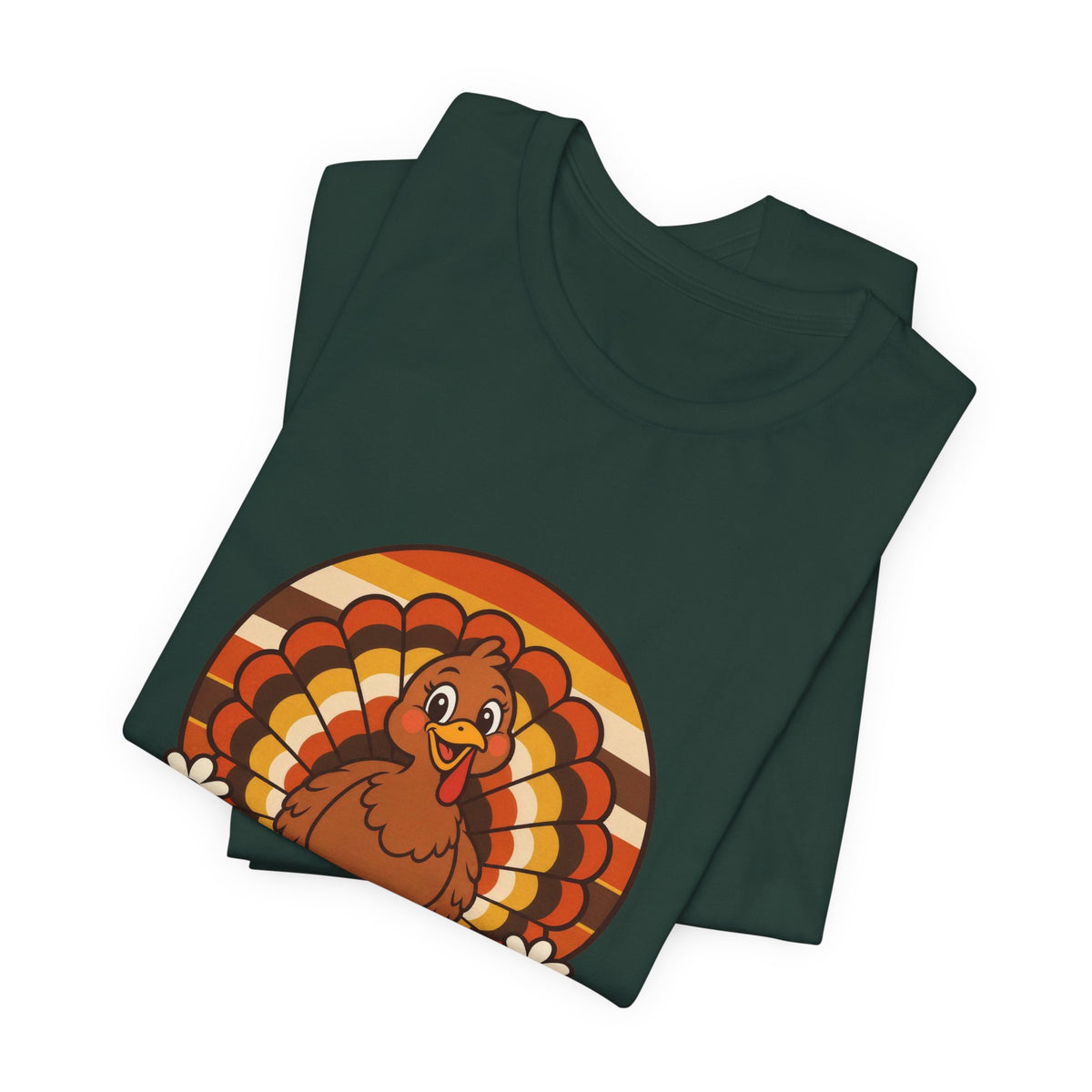 Gobble Squad Matching Family Thanksgiving Shirt | Retro Turkey Tee | Groovy Fall T-Shirt