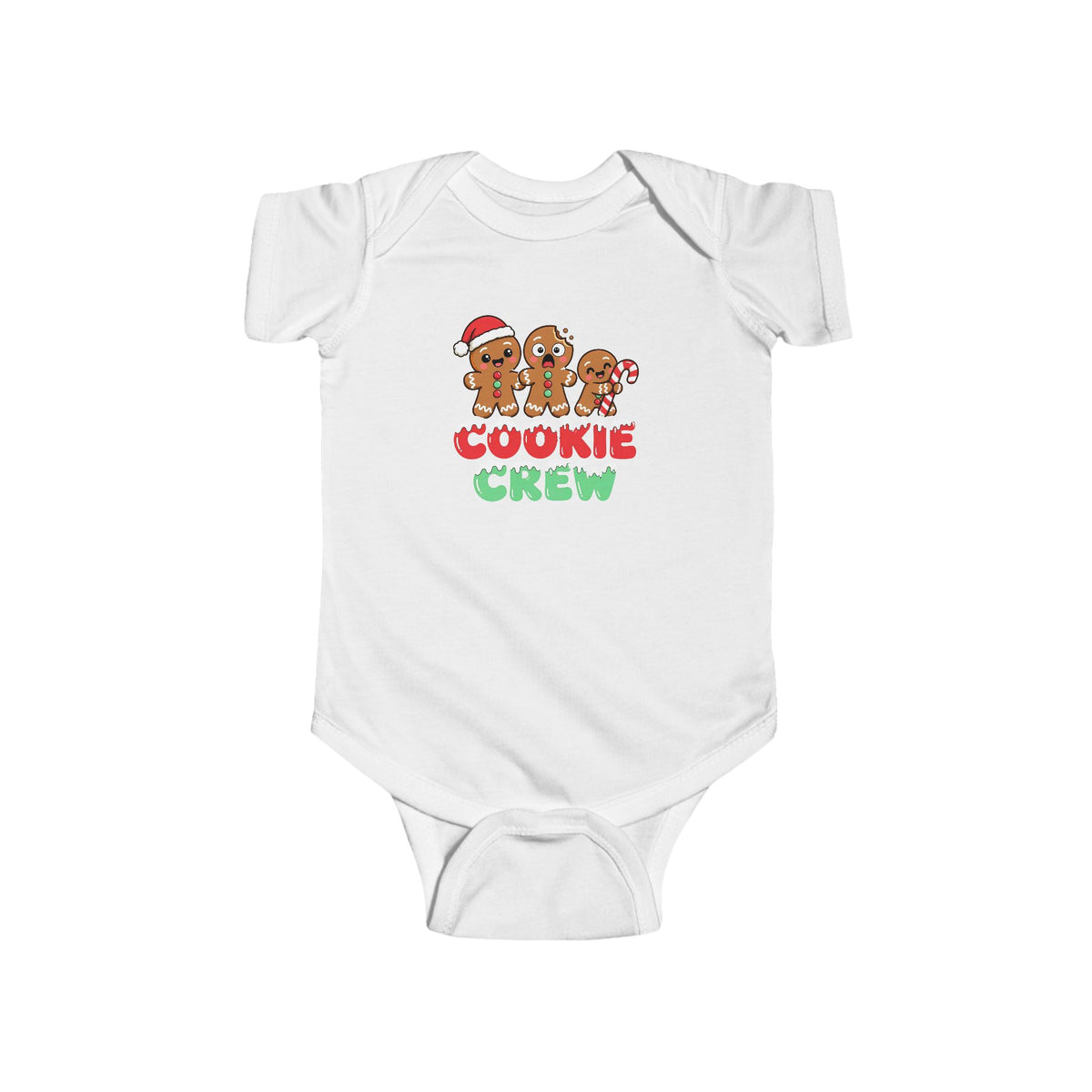 Cookie Crew Baby Bodysuit | Cute Gingerbread Onesie | Matching Family Christmas
