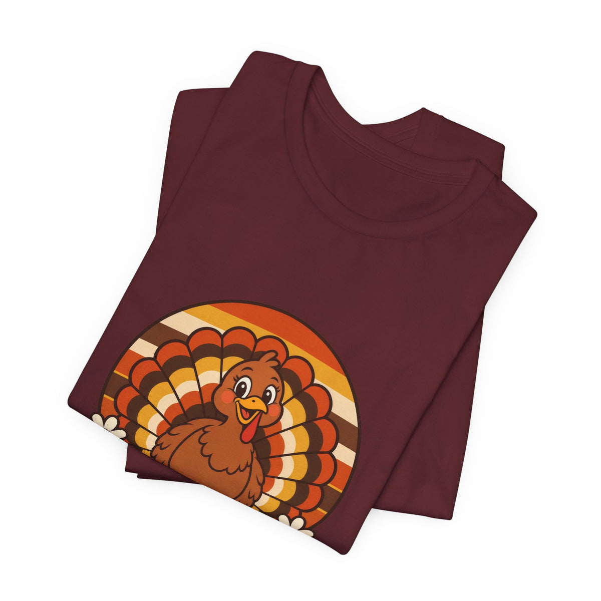 Gobble Squad Matching Family Thanksgiving Shirt | Retro Turkey Tee | Groovy Fall T-Shirt