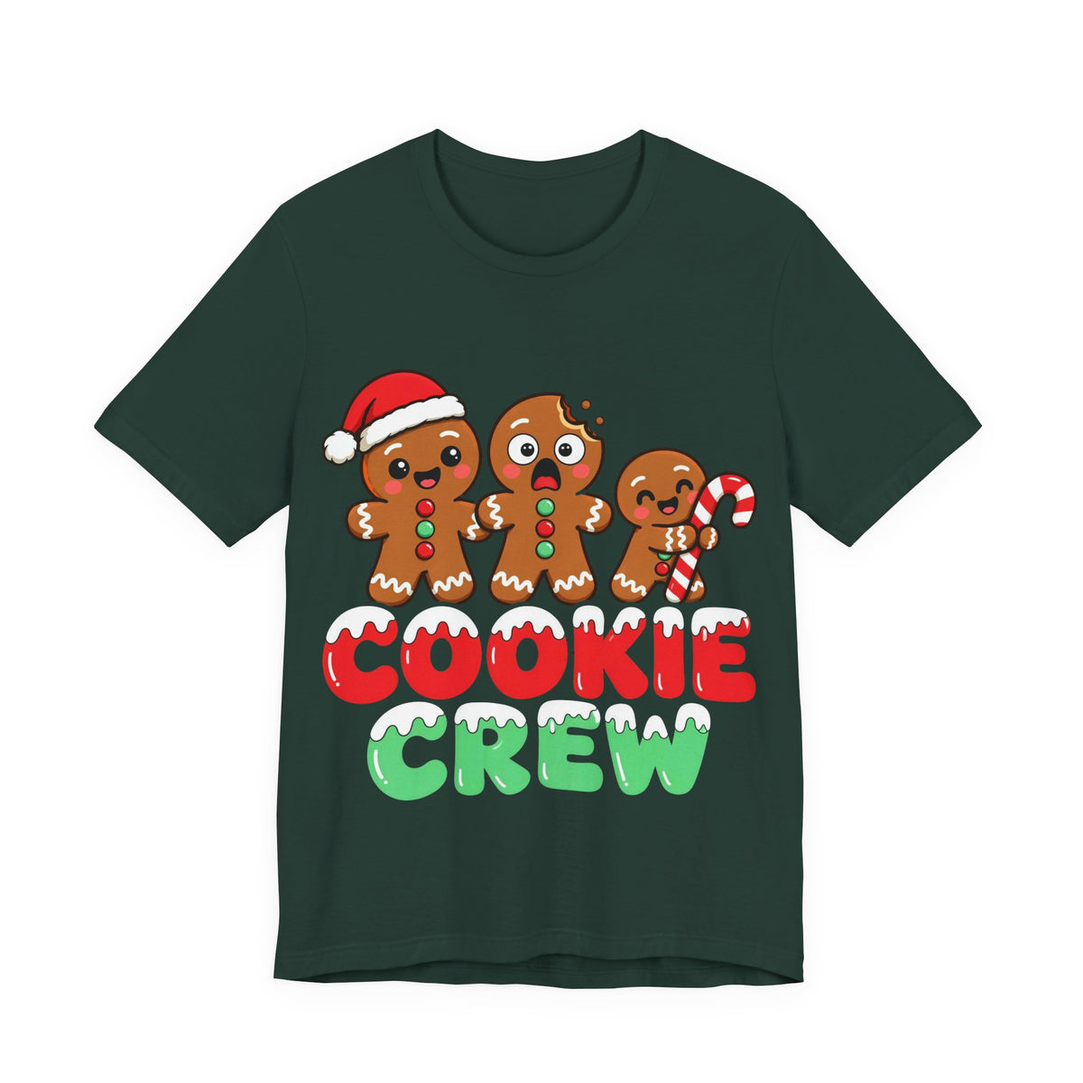 Cookie Crew Christmas Shirt | Cute Gingerbread Tee | Matching Family Christmas T-Shirt