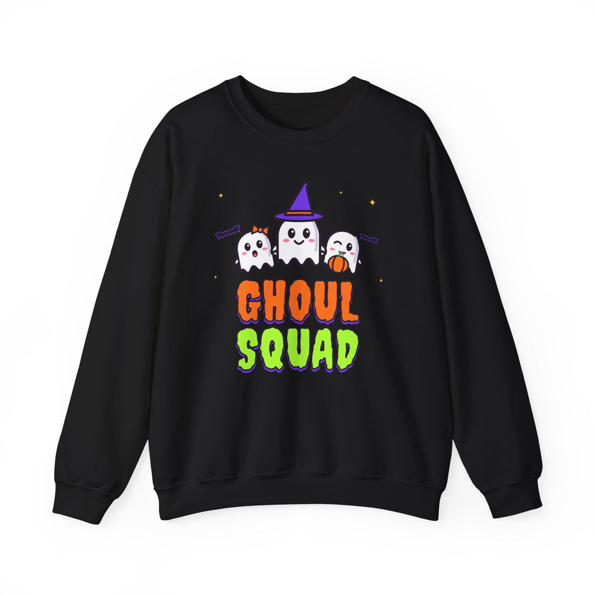Ghoul Squad Halloween Sweatshirt | Cute Ghost Crewneck | Matching Family Halloween