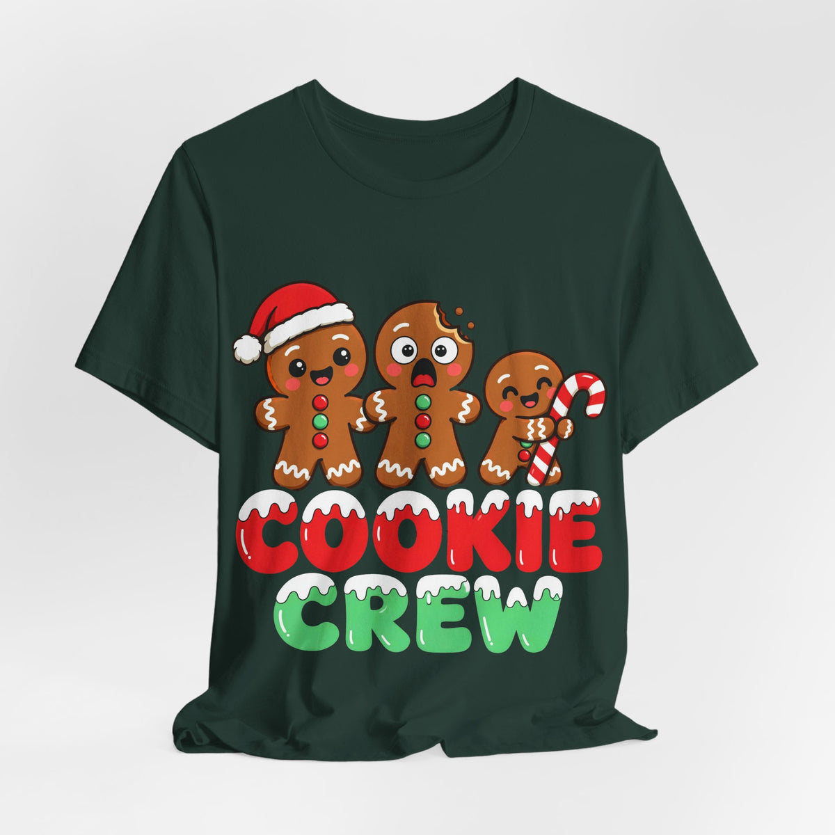 Cookie Crew Christmas Shirt | Cute Gingerbread Tee | Matching Family Christmas T-Shirt