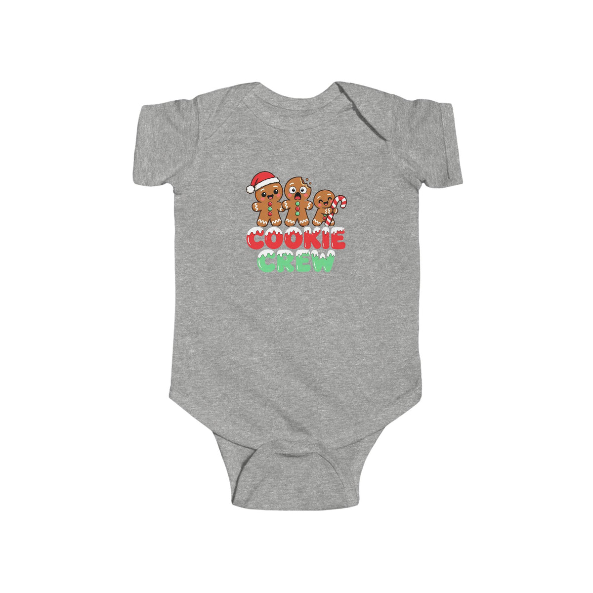 Cookie Crew Baby Bodysuit | Cute Gingerbread Onesie | Matching Family Christmas