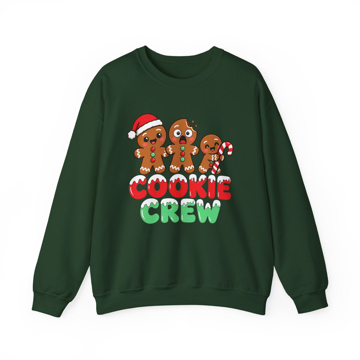 Cookie Crew Christmas Sweatshirt | Cute Gingerbread Crewneck | Matching Family Christmas